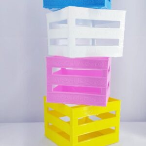 BASES- HUACAL CADRADO- COLORES